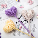 Blingcute | Crochet Bouquet | Crochet Coloful Heart - Blingcute