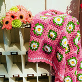 Blingcute | Floral Crochet Blanket - Blingcute