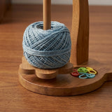 Wooden Yarn Holder for Crochet & Knitting | Premium Gift for Crochet Lovers