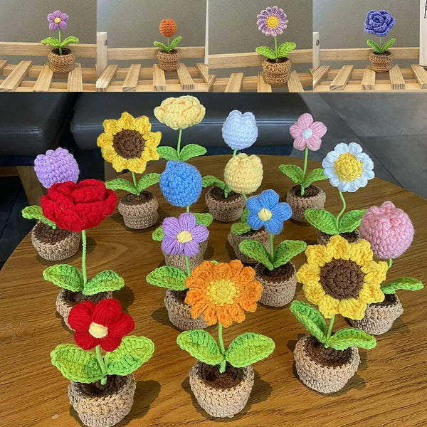 potted plant crochet Blingcute | Crochet Potted Plant
