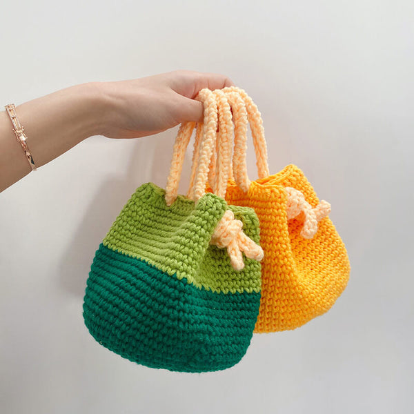 Blingcute | Crochet Handbag | Crochet Tote Bag - Blingcute