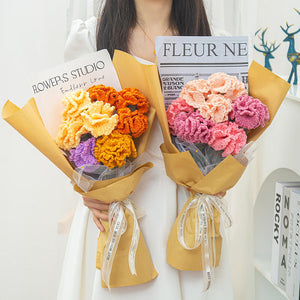 Blingcute | Crochet Carnations | Crochet Gifts - Blingcute