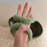 Blingcute | Crochet Bag | Green Cactus Crochet Tote Bag - Blingcute