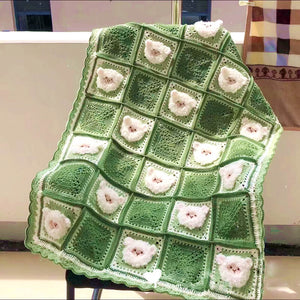 Blingcute | Crochet Blanket | Crochet Sheep Blanket - Blingcute