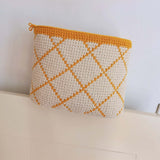 Blingcute | Jacquard Crochet Bag | Crochet Tote Bags - Blingcute