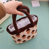Blingcute | handmade jacquard bags | Crochet Tote Bags - Blingcute