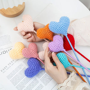 Blingcute | Crochet Bouquet | Crochet Coloful Heart - Blingcute