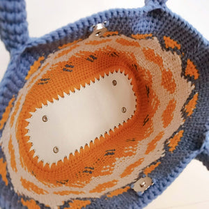 Blingcute | Crochet Jacquard Bag | Crochet Tote Bags - Blingcute