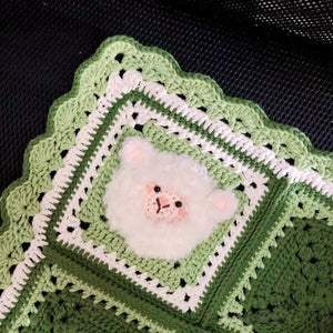 Blingcute | Crochet Blanket | Crochet Sheep Blanket - Blingcute