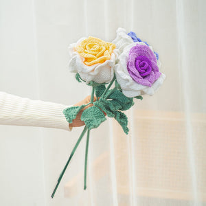 Blingcute | Crochet Rose Bouquet | Crochet Roses - Blingcute