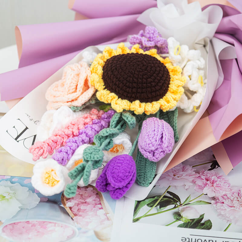 Blingcute | Crochet Flowers | Handmade Crochet Bouquets - Blingcute