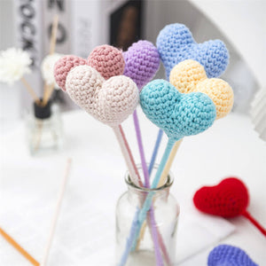 Blingcute | Crochet Bouquet | Crochet Coloful Heart - Blingcute