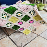 Blingcute | Crochet Blanket | Little Flower Crochet Blankets - Blingcute