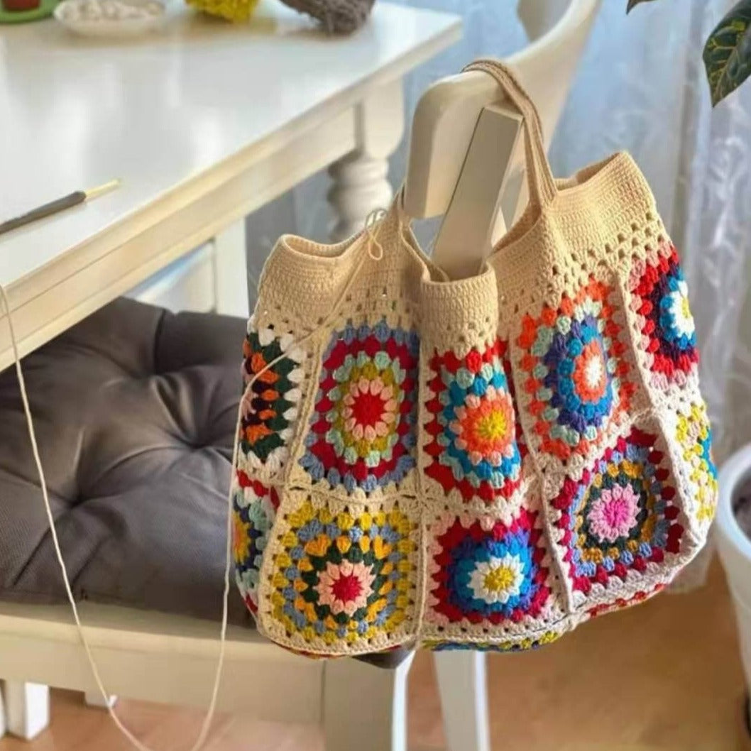 Handmade Crochet Bag Crochet Handbag Hand Knit Woven Luxury Handmade Gift Purse  Bag  Yahoo Shopping