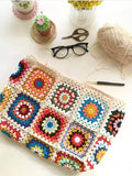 Blingcute | Granny Square Bag | Retro Crochet Bag - Blingcute