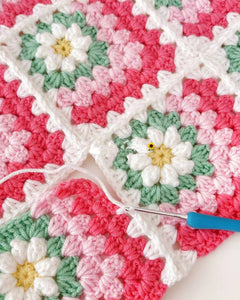 Granny Square Crochet Pattern - Blingcute