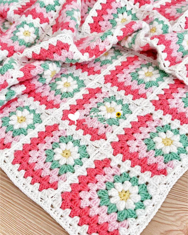 Granny Square Crochet Pattern - Blingcute