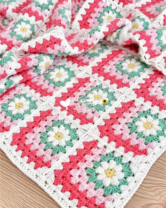 Granny Square Crochet Pattern - Blingcute