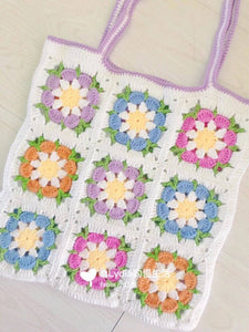 Blingcute | Crochet Flower Bags | Crochet Pattern - Blingcute
