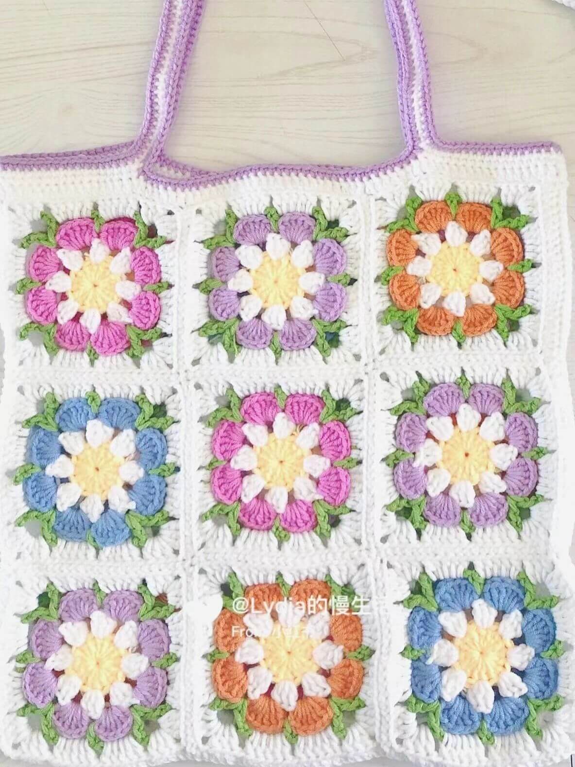 Blingcute | Crochet Flower Bags | Crochet Pattern - Blingcute