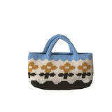Blingcute | Crochet Flowers Pattern Bag | Crochet Tote Bag - Blingcute