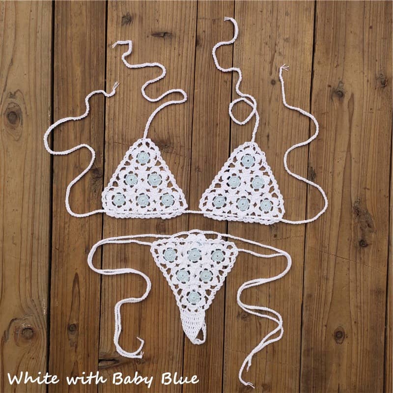 Applique Sexy Sunbathing Micro Swimwear | Micro Bikini Crochet | Crochet Lingerie - Blingcute.com Applique Sexy Sunbathing Micro Swimwear | Micro Bikini Crochet | Crochet Lingerie - Blingcute.com