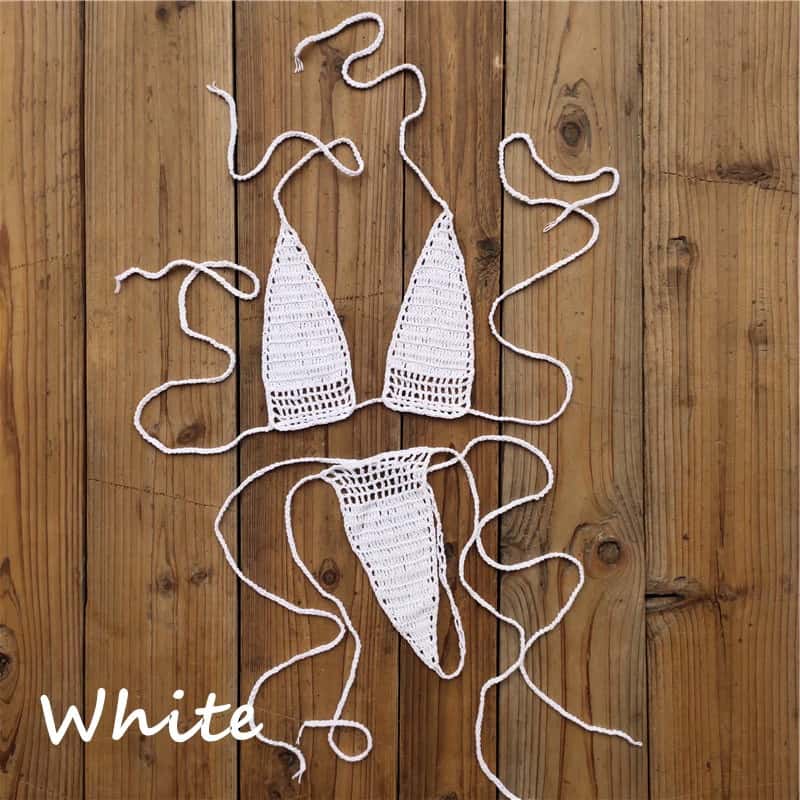 Blingcute | Sexy Nack Lace Micro Swimwear | Crochet Mini Lingerie Sets