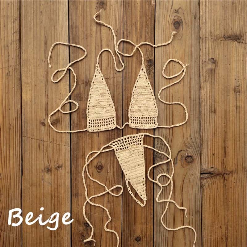 Blingcute | Sexy Nack Lace Micro Swimwear | Crochet Mini Lingerie Sets