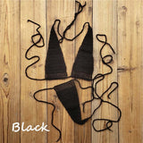 Blingcute | Sexy Nack Lace Micro Swimwear | Crochet Mini Lingerie Sets