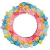 Blingcute | Colorful Rainbow Collar | Crochet Pet Collar - Blingcute