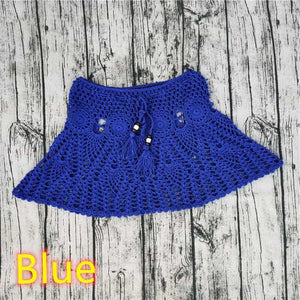 Blingcute | Florens Skirt Boho Swimwear | Cover Up Crochet Bikini Set