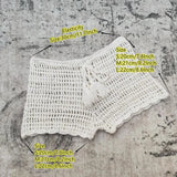 Blingcute | Crop Top Boho Cover Up Swimwear | Handmade Crochet Bikini Set - Blingcute