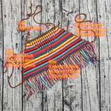 Blingcute | Colorful Striped Beach Swimwear | Crochet Bikinis - Blingcute