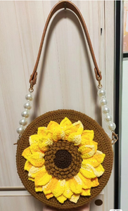 Crochet Sunflowers Bag - Blingcute