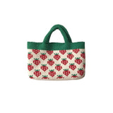 Blingcute | Crochet Fruit Pattern Bag | Crochet Tote Bag - Blingcute