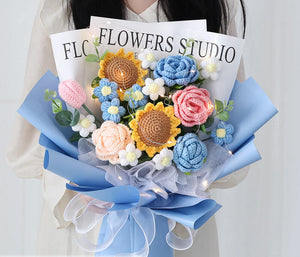 Crochet Flower Bouquet for sale