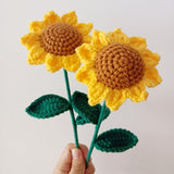 Blingcute | Crochet Bouquet of Flowers | Sunflower Bouquet - Blingcute