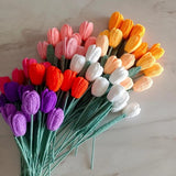 Blingcute | Crochet Bouquet of Flowers | Crochet Tulips - Blingcute