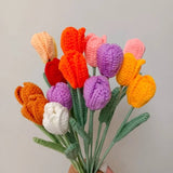 Blingcute | Crochet Bouquet of Flowers | Crochet Tulips - Blingcute