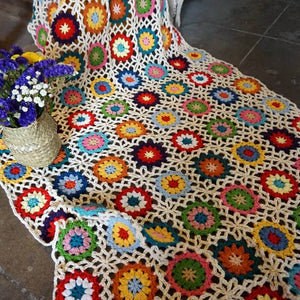 Blingcute |  Crochet Blanket Cushion - Blingcute