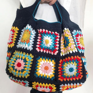 Blingcute | Granny Square Bag | Boho Hippie Handbag - Blingcute