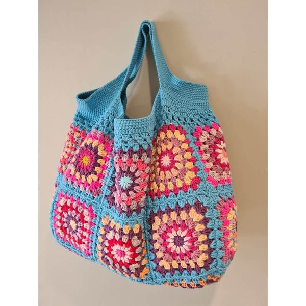 Blingcute | Granny Square Bag | Boho Hippie Handbag - Blingcute