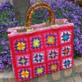 Blingcute | Colorful Granny Square Bag - Blingcute