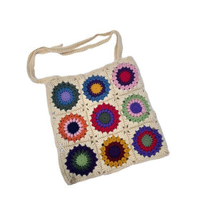 Blingcute | Crochet Bag |  Flower Handbag - Blingcute