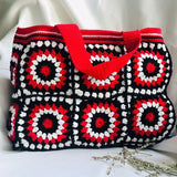 Blingcute | Granny Square Bag | Flower Crochet Bag - Blingcute