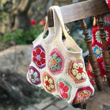 Blingcute | Crochet Bag | Crochet Vintage Bag - Blingcute