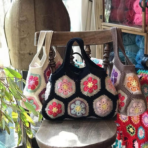 Blingcute | Crochet Bag | Crochet Vintage Bag - Blingcute