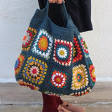 Blingcute | Granny Square Bag | Tote Bags For Winter - Blingcute