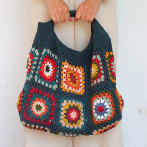 Blingcute | Granny Square Bag | Tote Bags For Winter - Blingcute