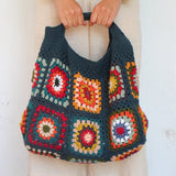 Blingcute | Granny Square Bag | Tote Bags For Winter - Blingcute